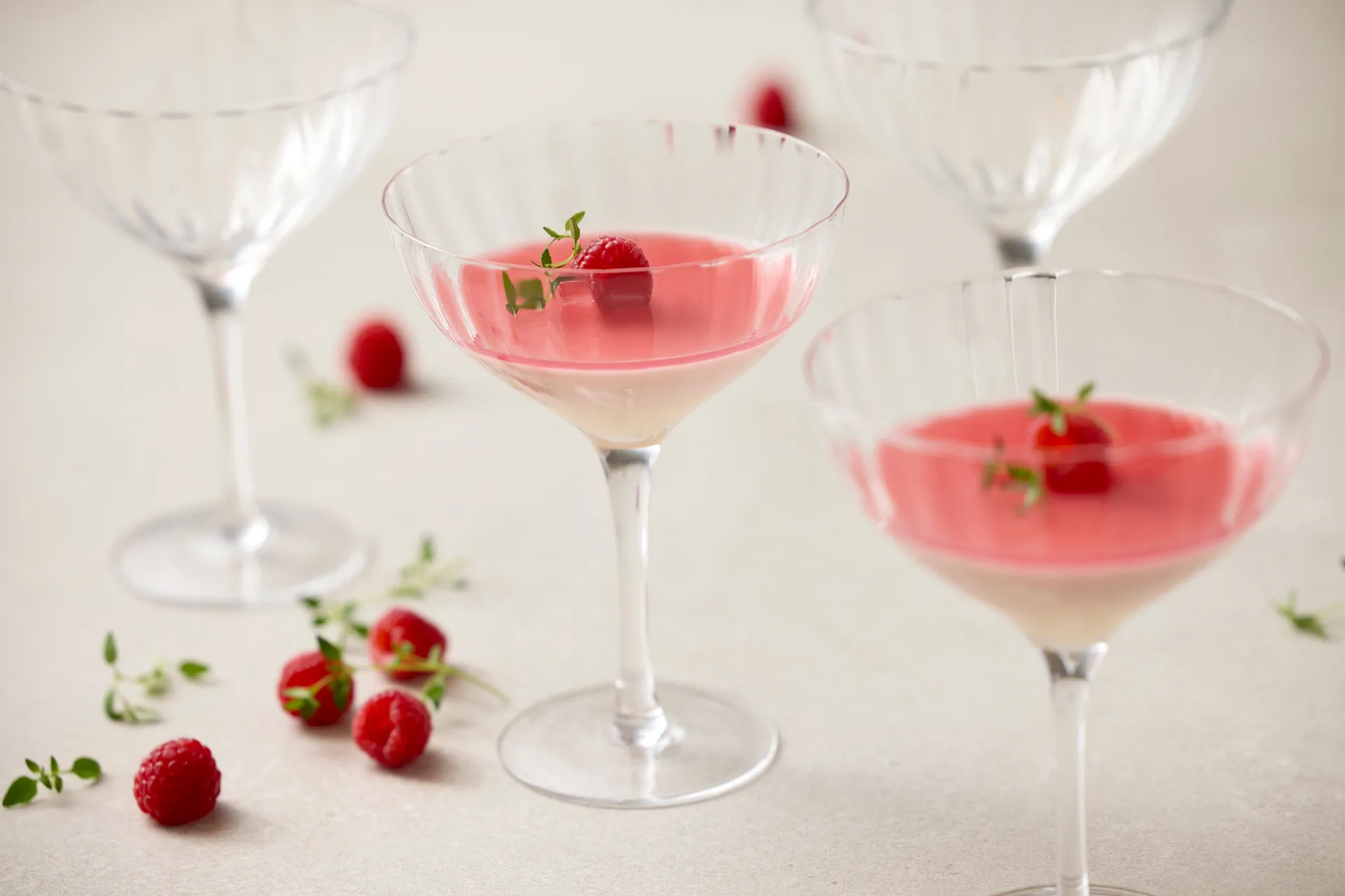 Blomsterbergs dessertglas 430 ml 4-pack, Glas Blomsterbergs