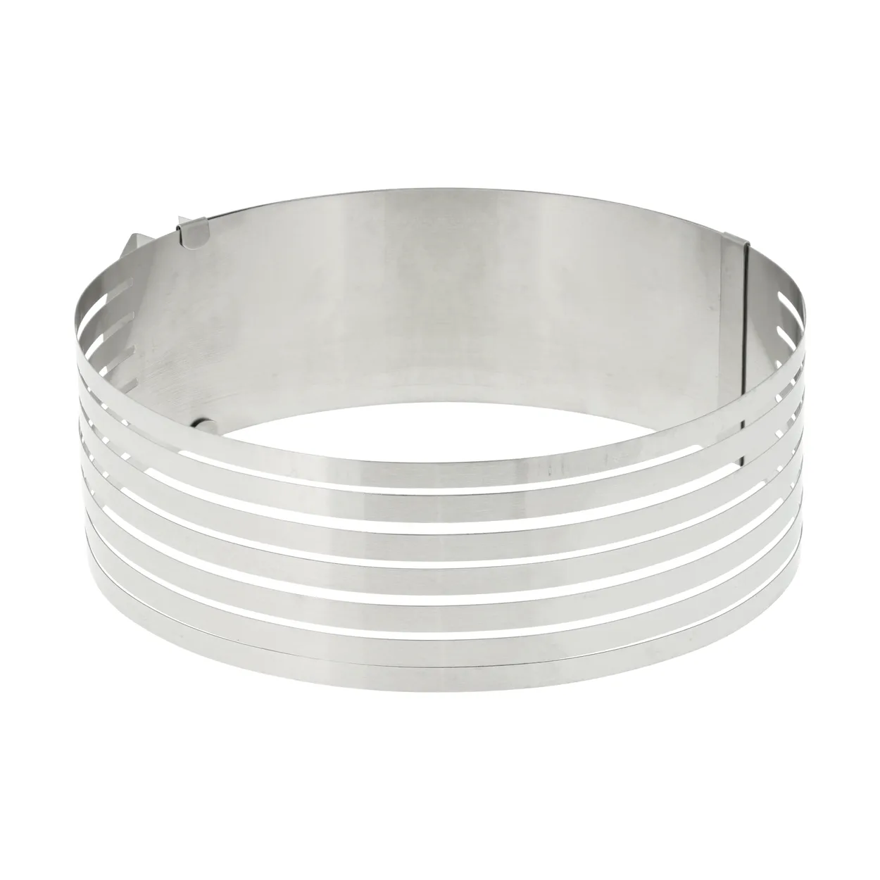 Blomsterbergs justerbar kakskärare 24-30 cm Stål | Skandinavisk Design | Kakformar & Pepparkaksformar | Silverfärgad