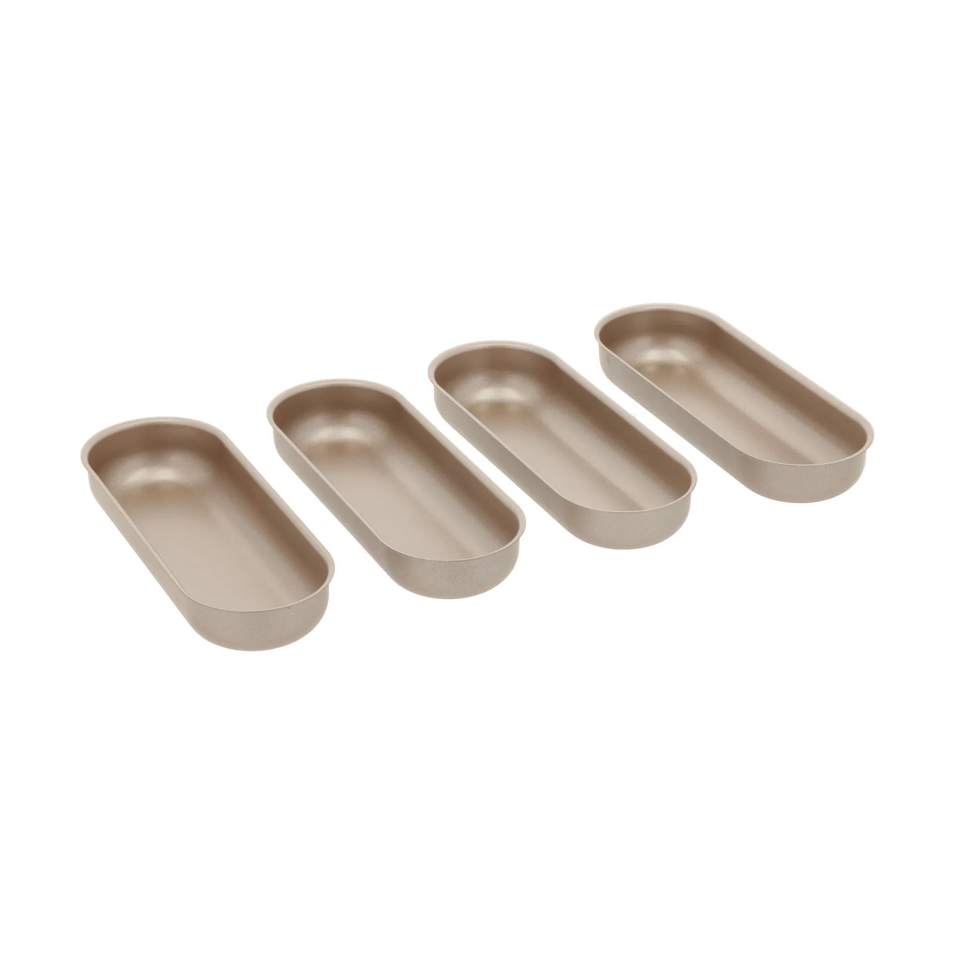 Blomsterbergs minibrödform, Rose gold, 4-pack Blomsterbergs