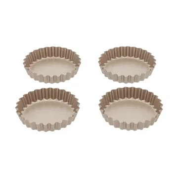 Blomsterbergs minipajform - Rose gold, 4-pack - Blomsterbergs