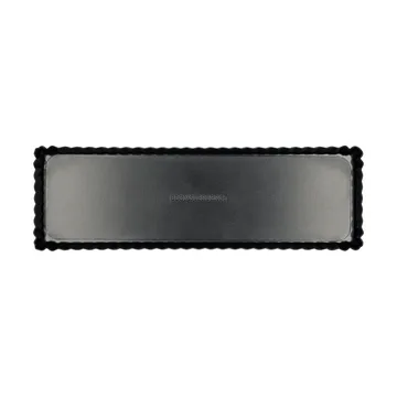 Blomsterbergs pajform rektangulär 35x11x2,6 cm - Dark grey - Blomsterbergs