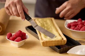 Blomsterbergs pajform rektangulär 35x11x2,6 cm - Dark grey - Blomsterbergs