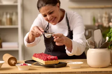 Blomsterbergs pajform rektangulär 35x11x2,6 cm - Dark grey - Blomsterbergs