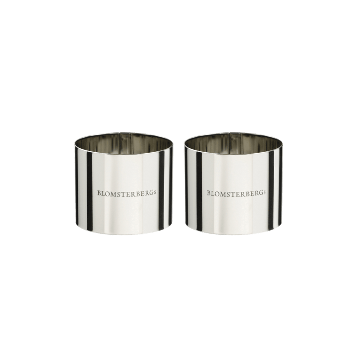Tårtring 2-pack Ø6 cm, Rostrfritt stål Blomsterbergs