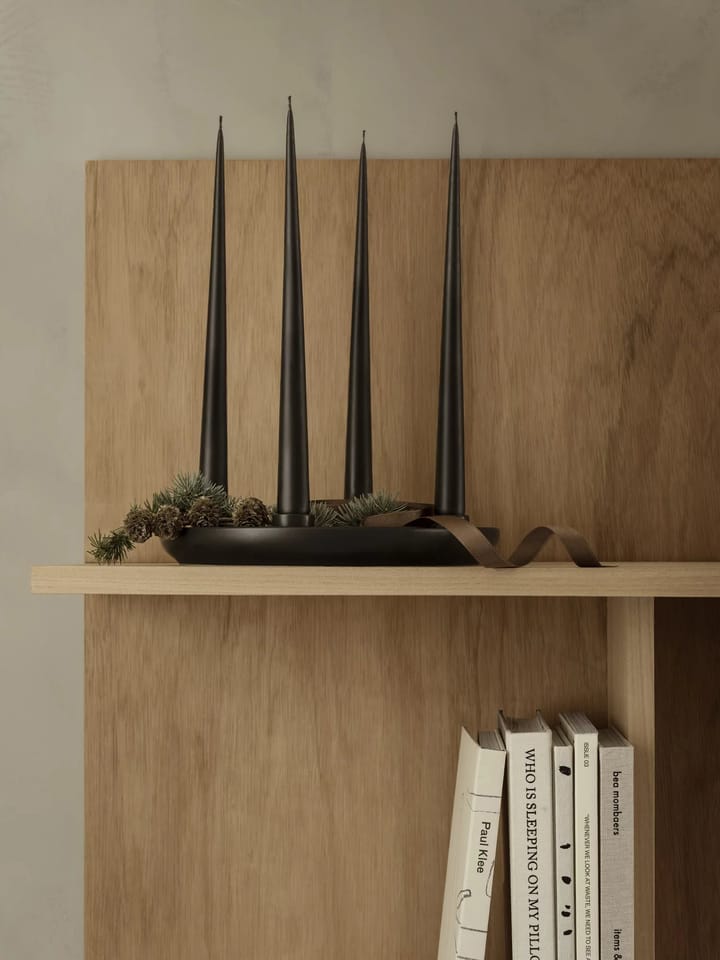 ADVENT ljusstake Ø27 cm, Black Blomus
