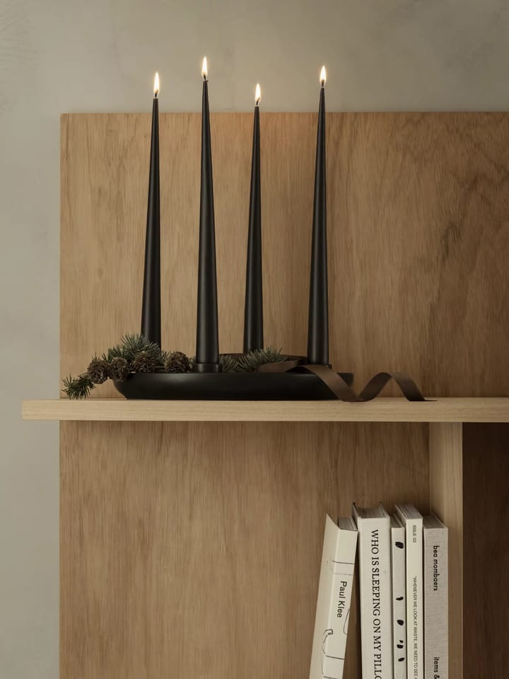 ADVENT ljusstake Ø27 cm, Black Blomus