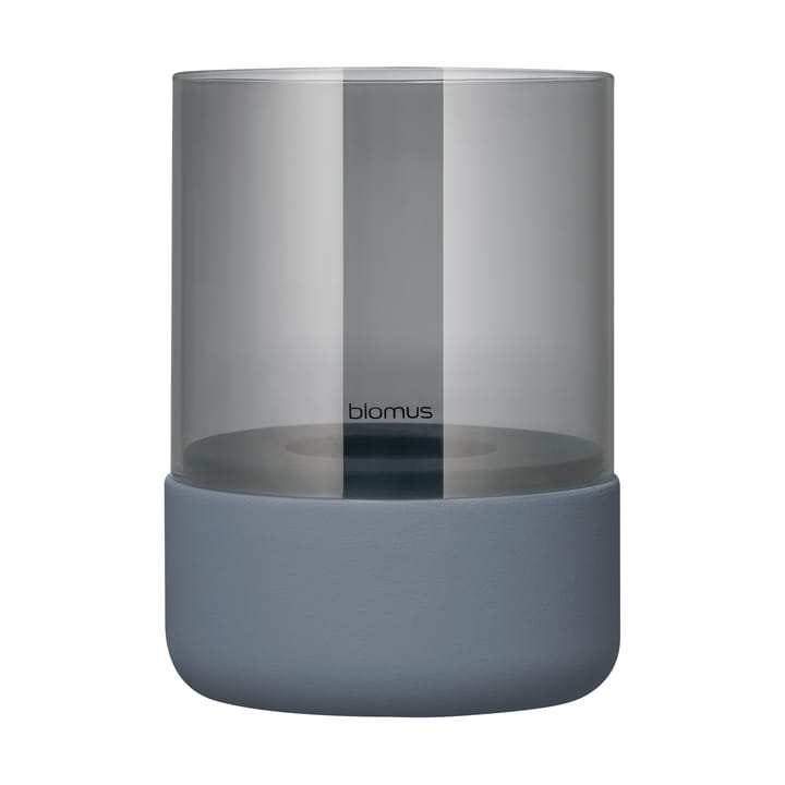 Calma ljuslykta Ø10 cm, Steel grey Blomus
