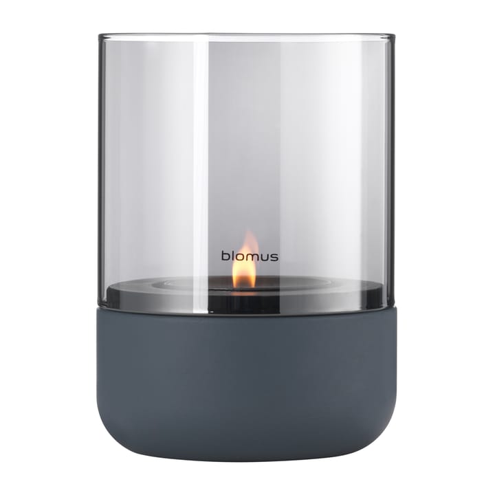 Calma ljuslykta Ø10 cm, Steel grey Blomus