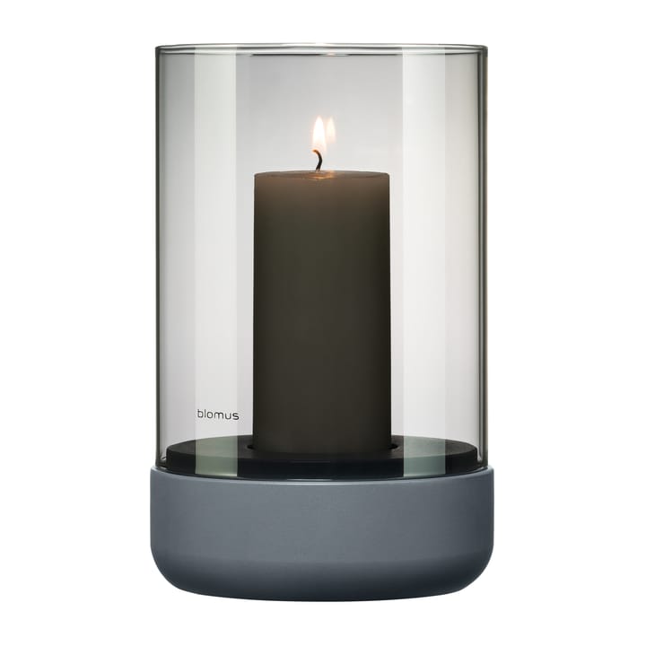 Calma stormlykta Ø12 cm, Gray-smoke Blomus