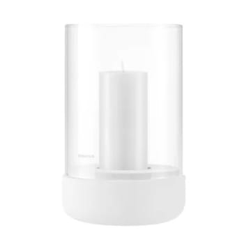 Calma stormlykta Ø12 cm - Lily white - Blomus