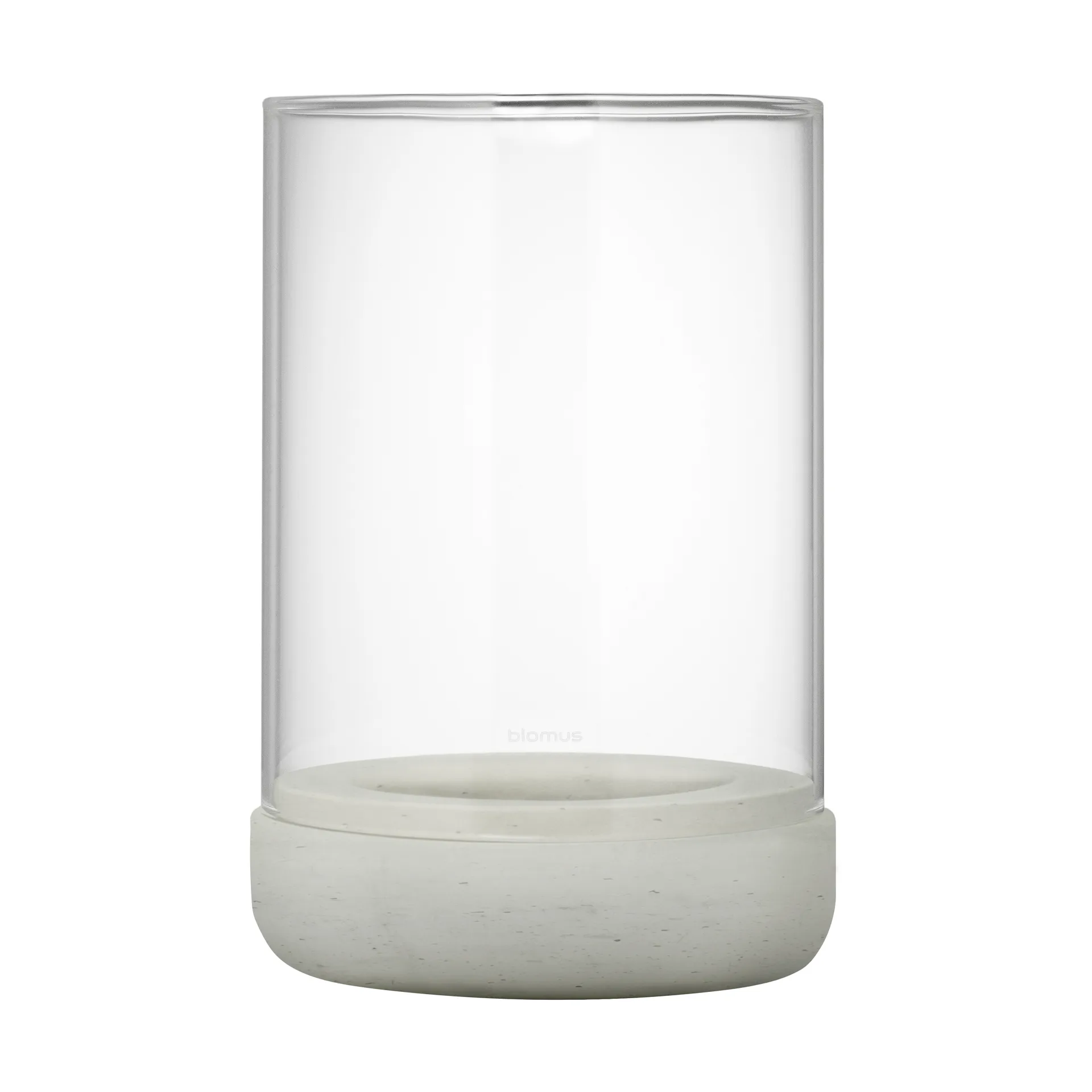 Calma stormlykta Ø15 cm, Light grey blomus