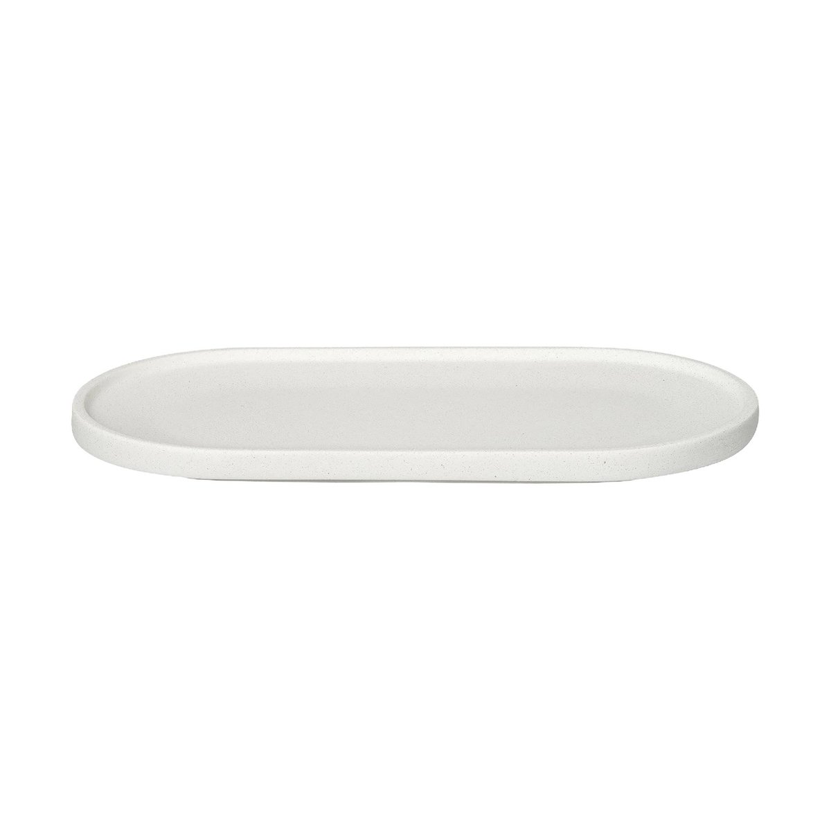 blomus Creto bricka 9x17 cm Lily white | Skandinavisk Design | Brickor | Vit