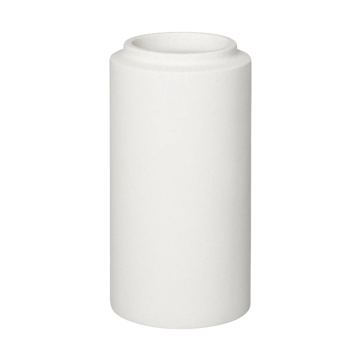 Creto tandborstmugg, Lily white blomus