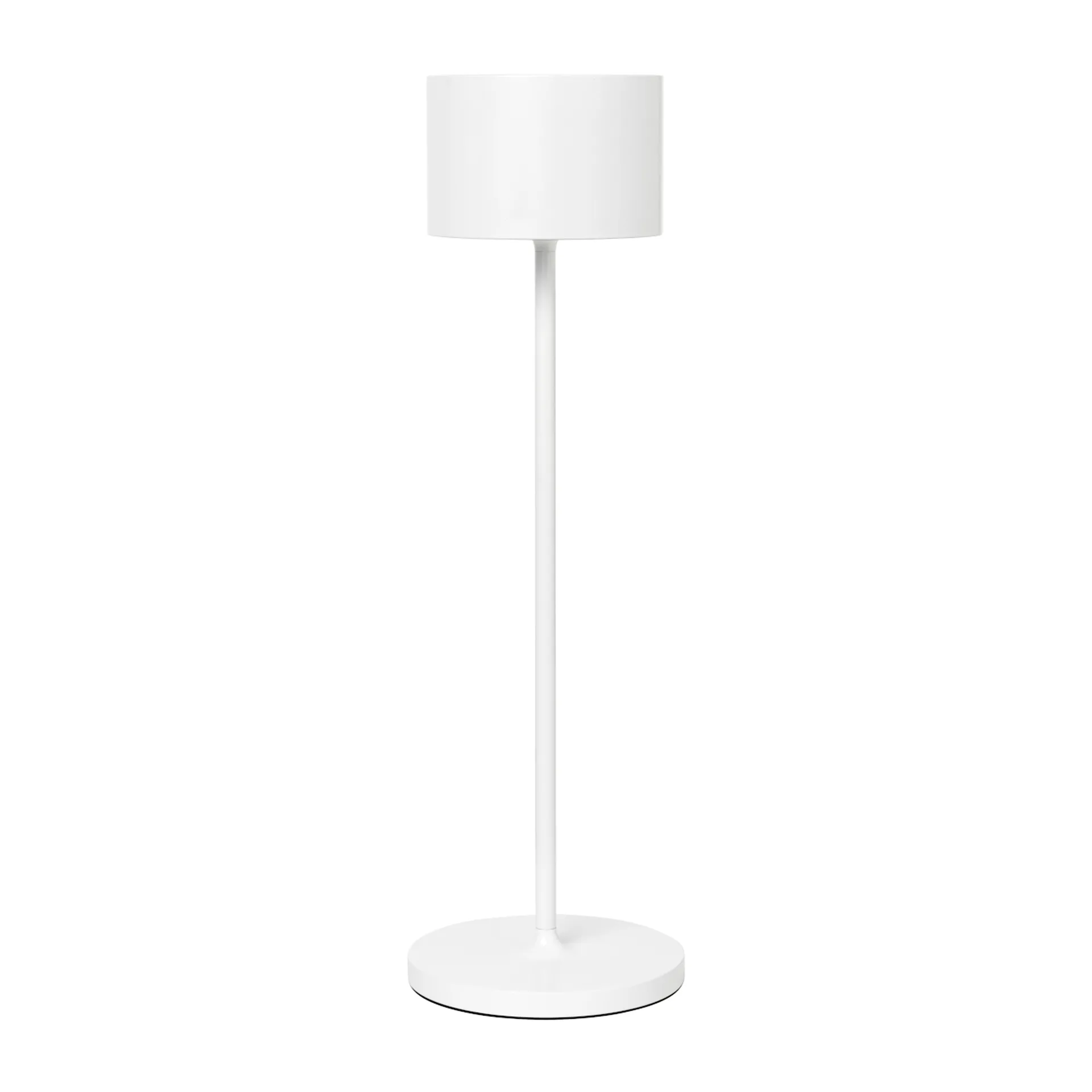 Farol mobil LED-lampa 33 cm, Vit blomus