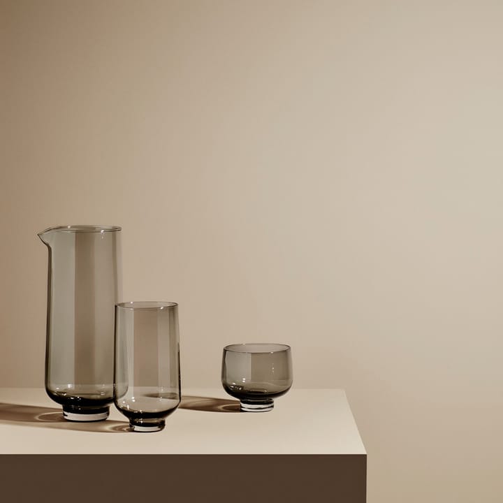 Flow tumblerglas 22 cl 2-pack, Smoke Blomus