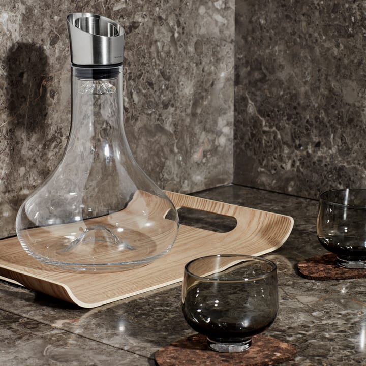 Flow tumblerglas 22 cl 2-pack, Smoke Blomus