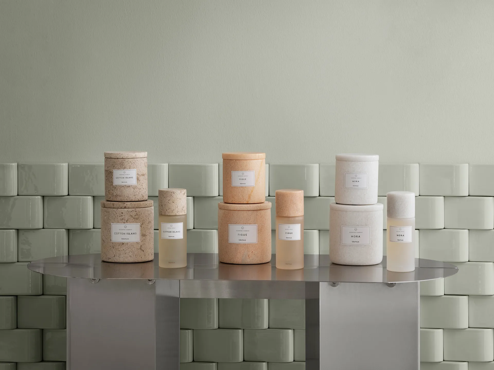 Frabli rumsspray 100 ml, Cotton Island Travertine blomus