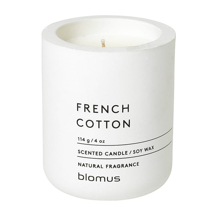 Fraga doftljus 24 timmar - French Cotton-Lily White - blomus