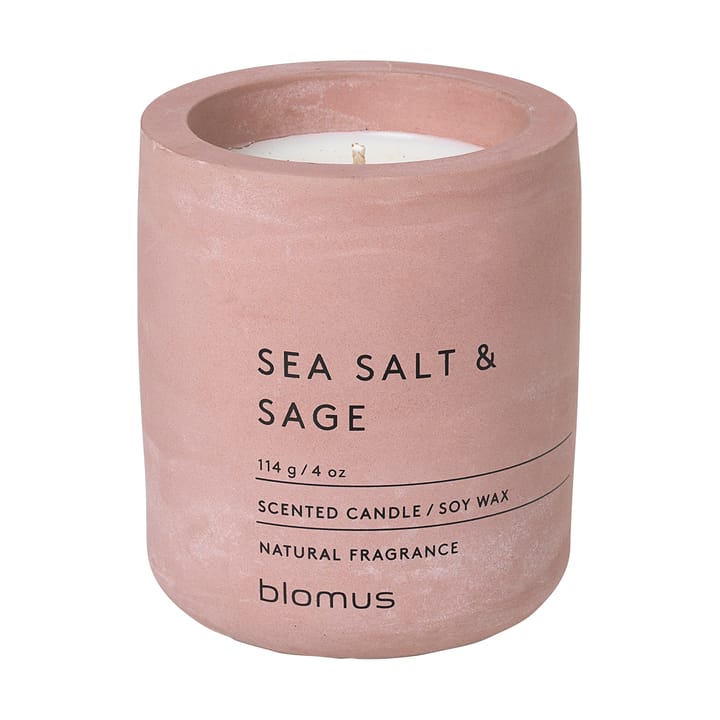 Fraga doftljus 24 timmar - Sea salt & Sage-Withered Rose - Blomus