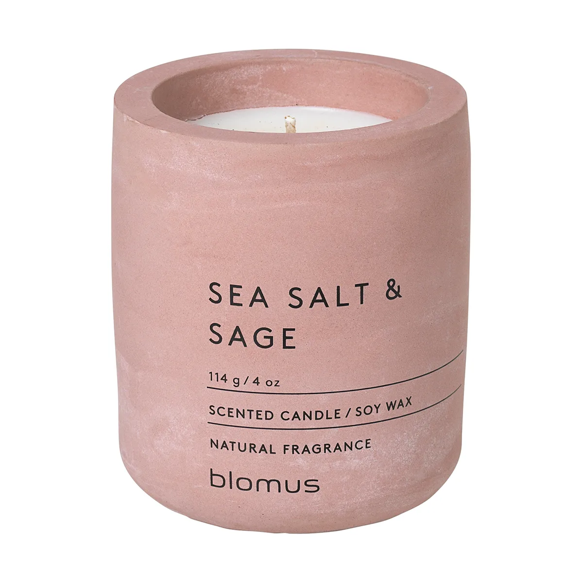 blomus Fraga doftljus 24 timmar Sea salt & Sage-Withered Rose