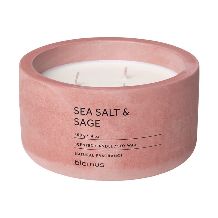 Fraga doftljus 25 timmar - Sea salt & Sage-Withered Rose - Blomus