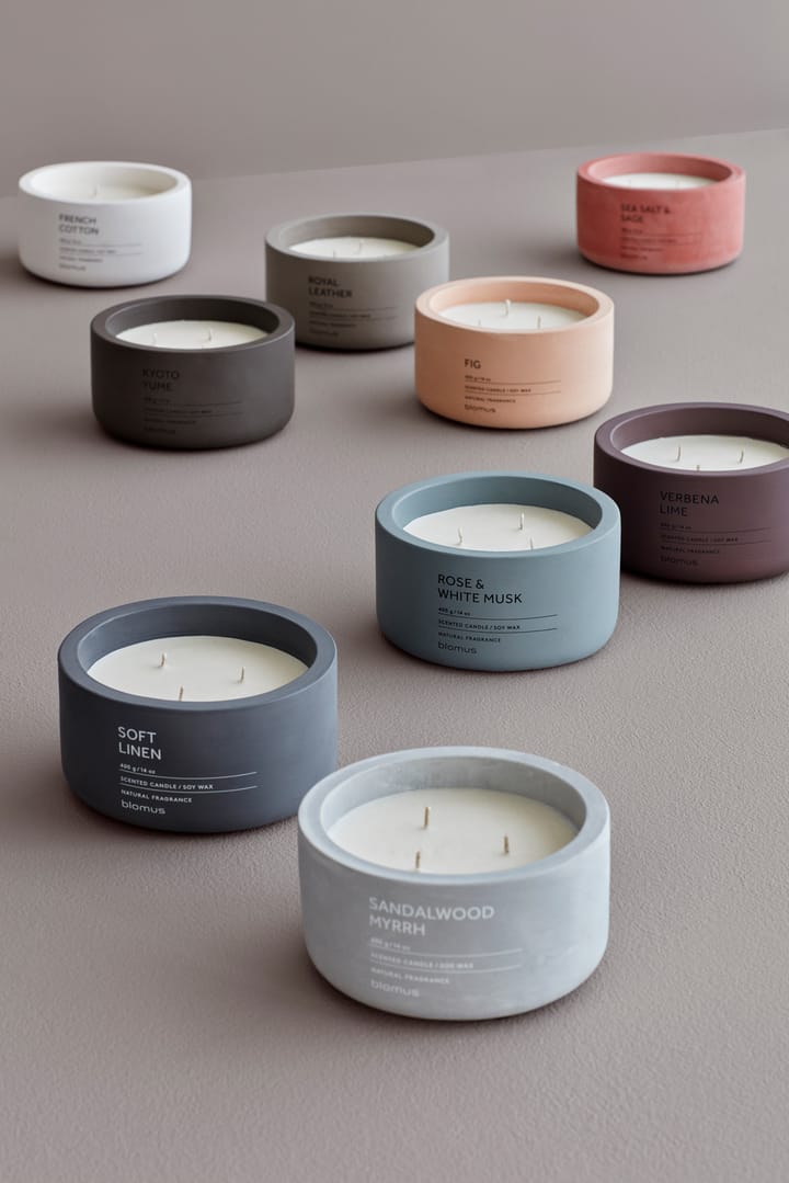 Fraga doftljus 25 timmar, Sea salt & Sage-Withered Rose Blomus