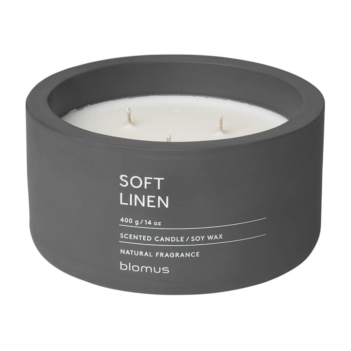 Fraga doftljus 25 timmar - Soft Linen-Magnet - blomus