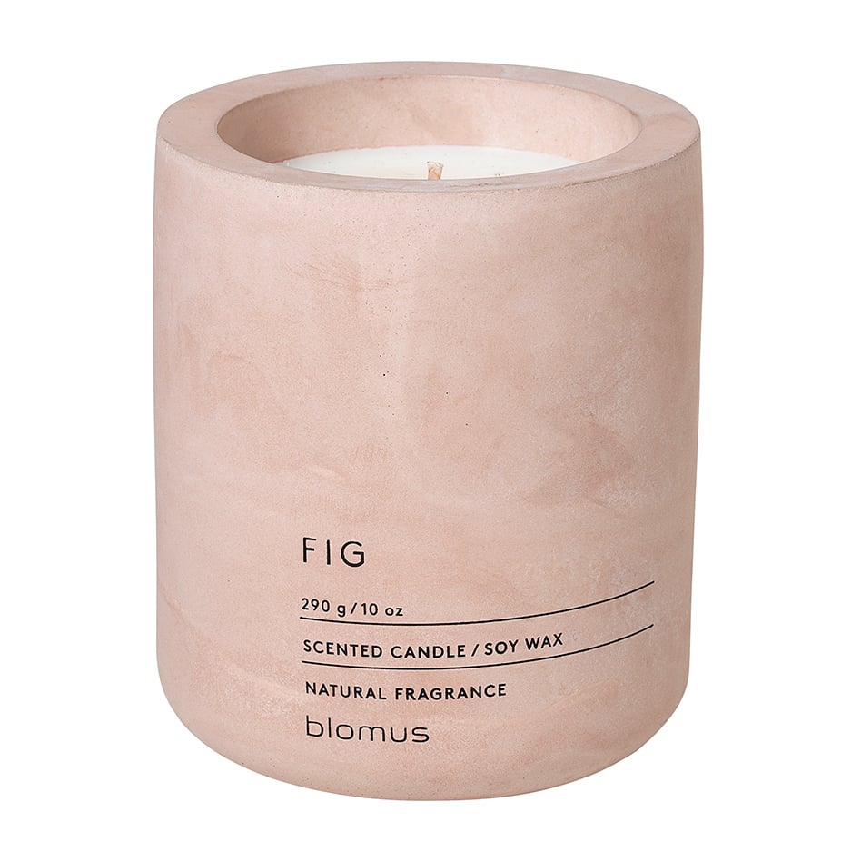 blomus Fraga doftljus 55 timmar Fig-Rose Dust | Skandinavisk Design | Doftljus & Doftpinnar | Rosa
