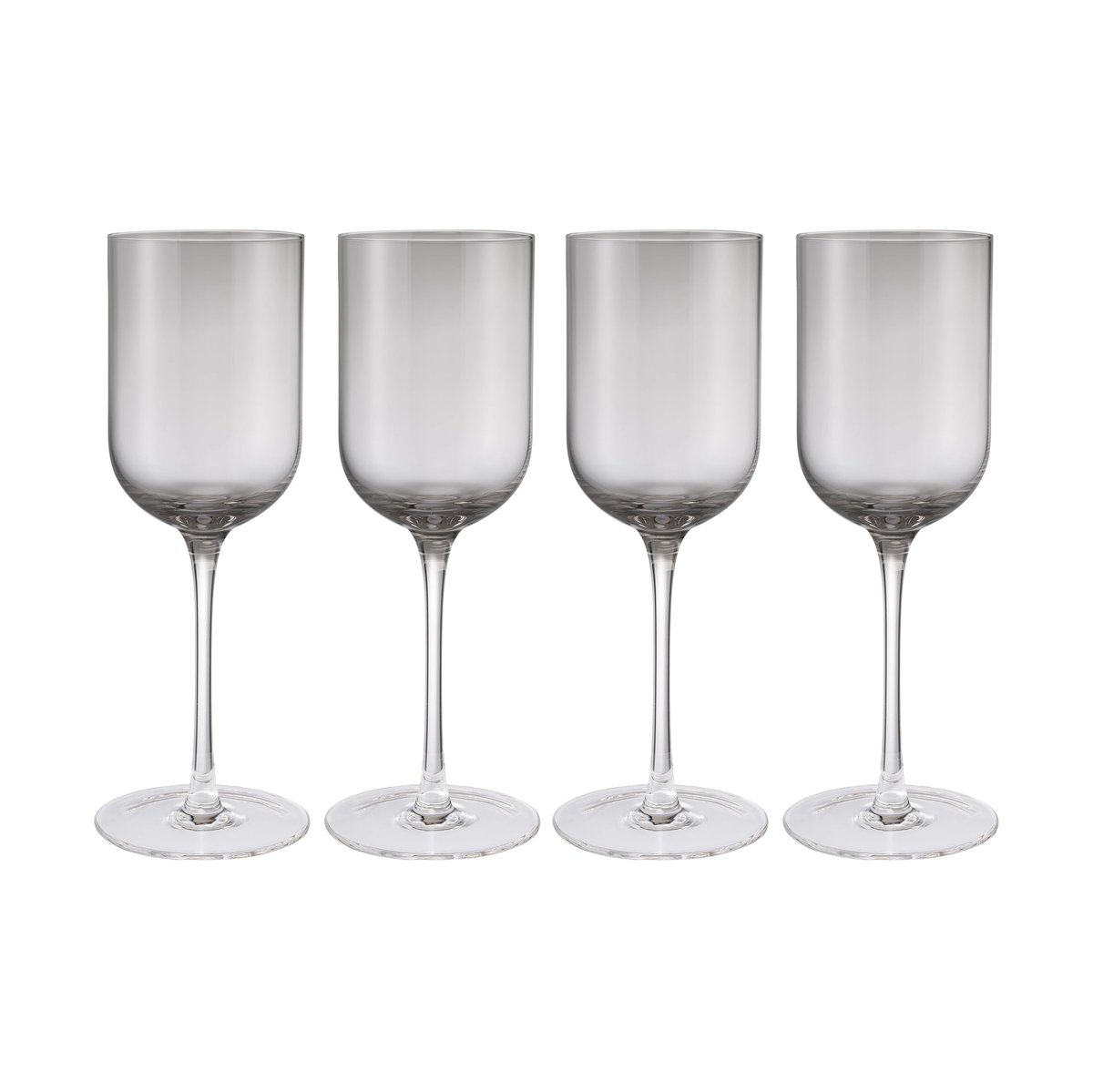 blomus Fuumi vinglas 31 cl 4-pack -klar | Skandinavisk Design | Vinglas | Grå