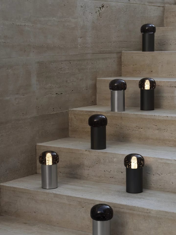 Iris LED-lampa 18 cm, Silver Metal Blomus