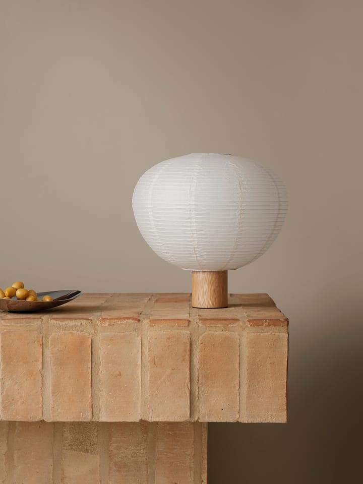 Kami bordslampa 46 cm, Ek blomus