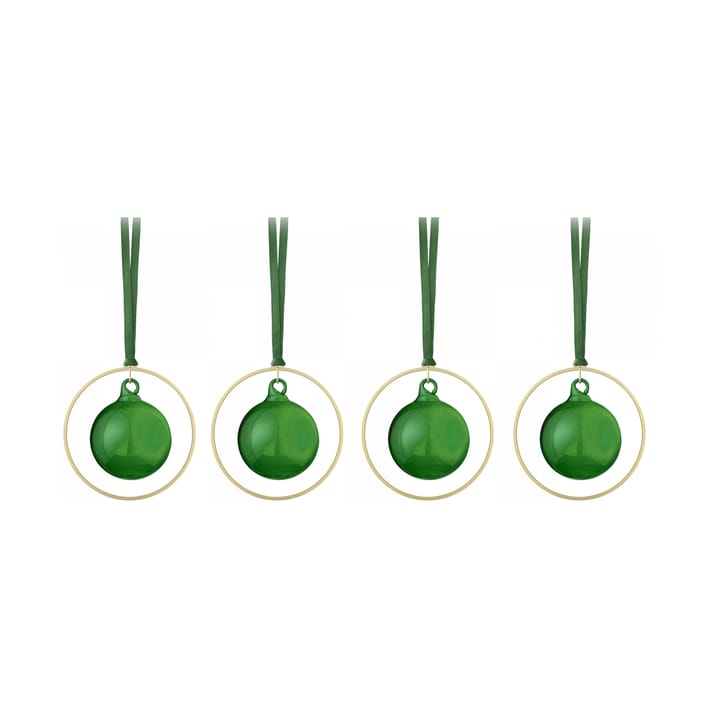 KITAI julgranskula 8,5 cm 4-pack - Duck green - blomus