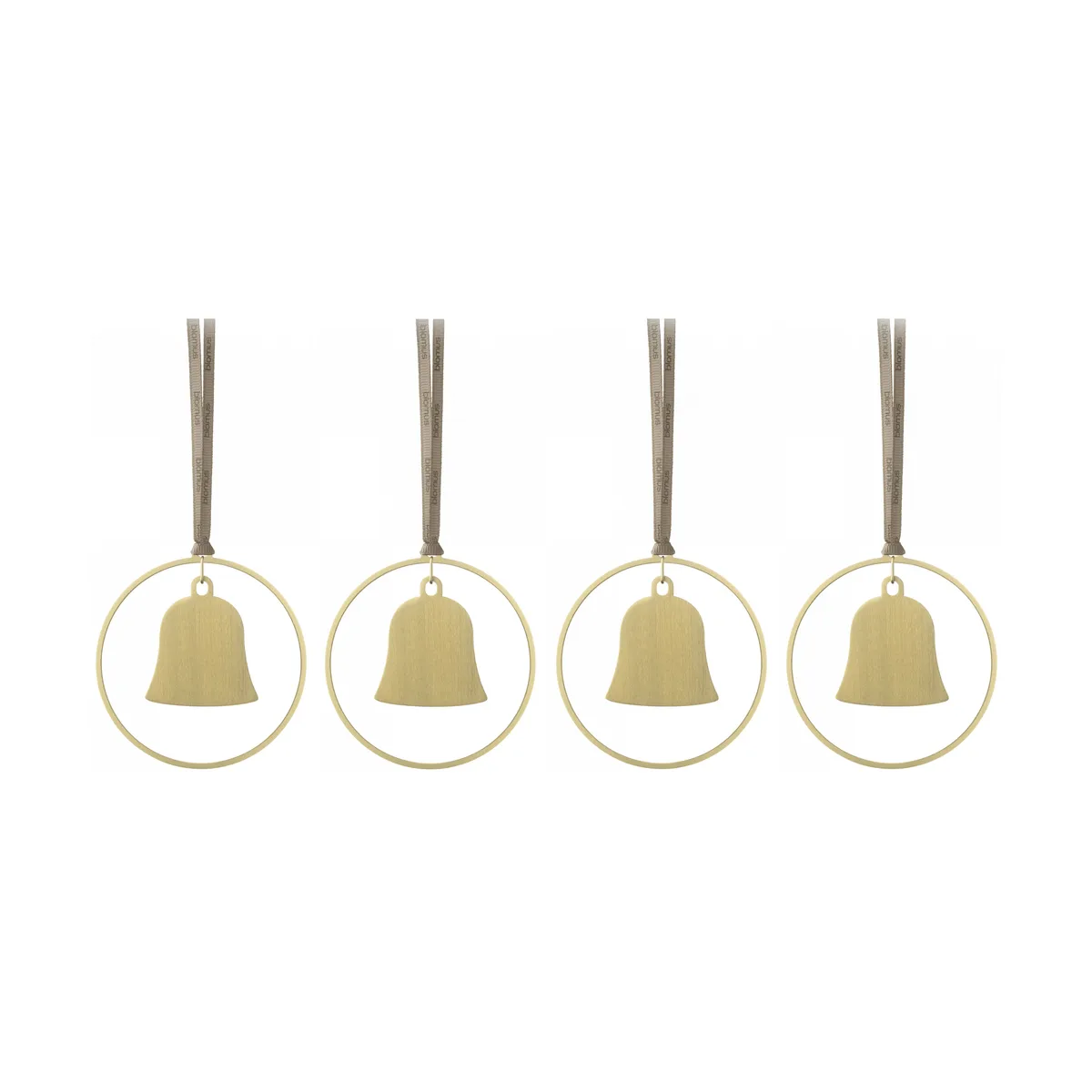 blomus KITAI julhänge 8,5 cm 4-pack Bells