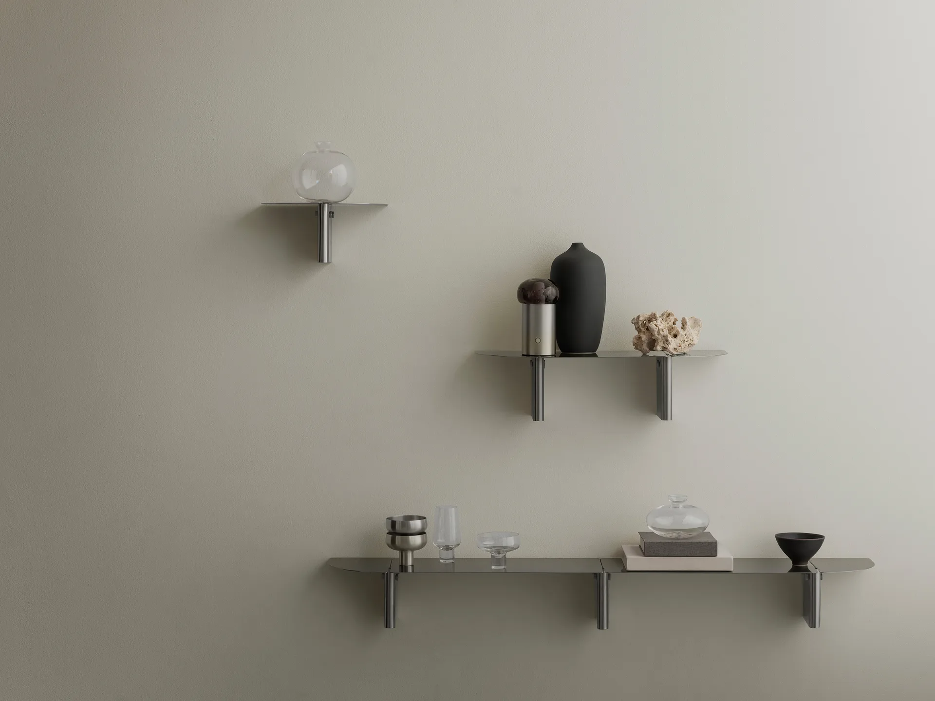 Koyoi champagneglas Coupe 9 cl, Rostfritt stål blomus