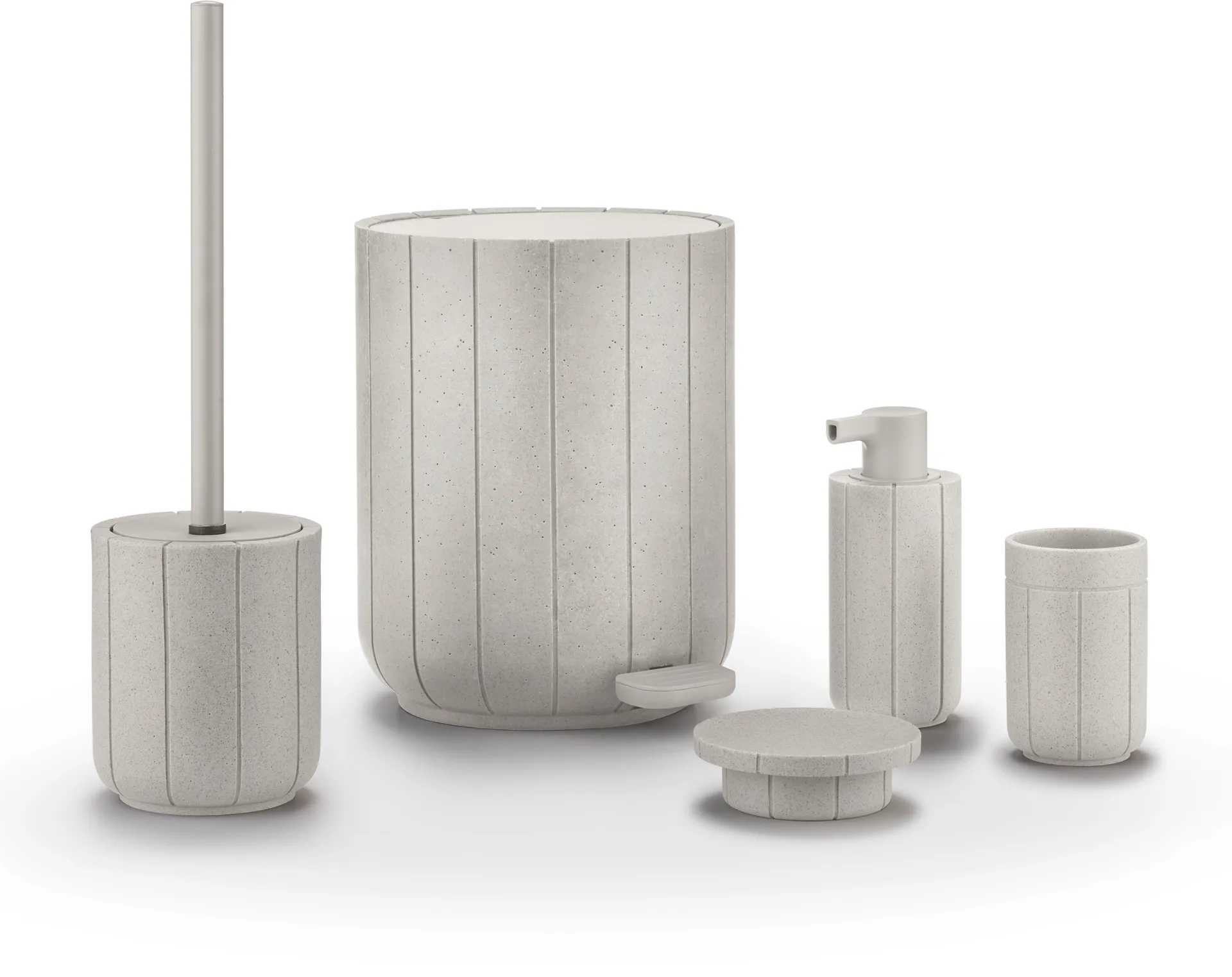 Kua tandborstmugg, Moonbeam, Ø7x11 cm blomus