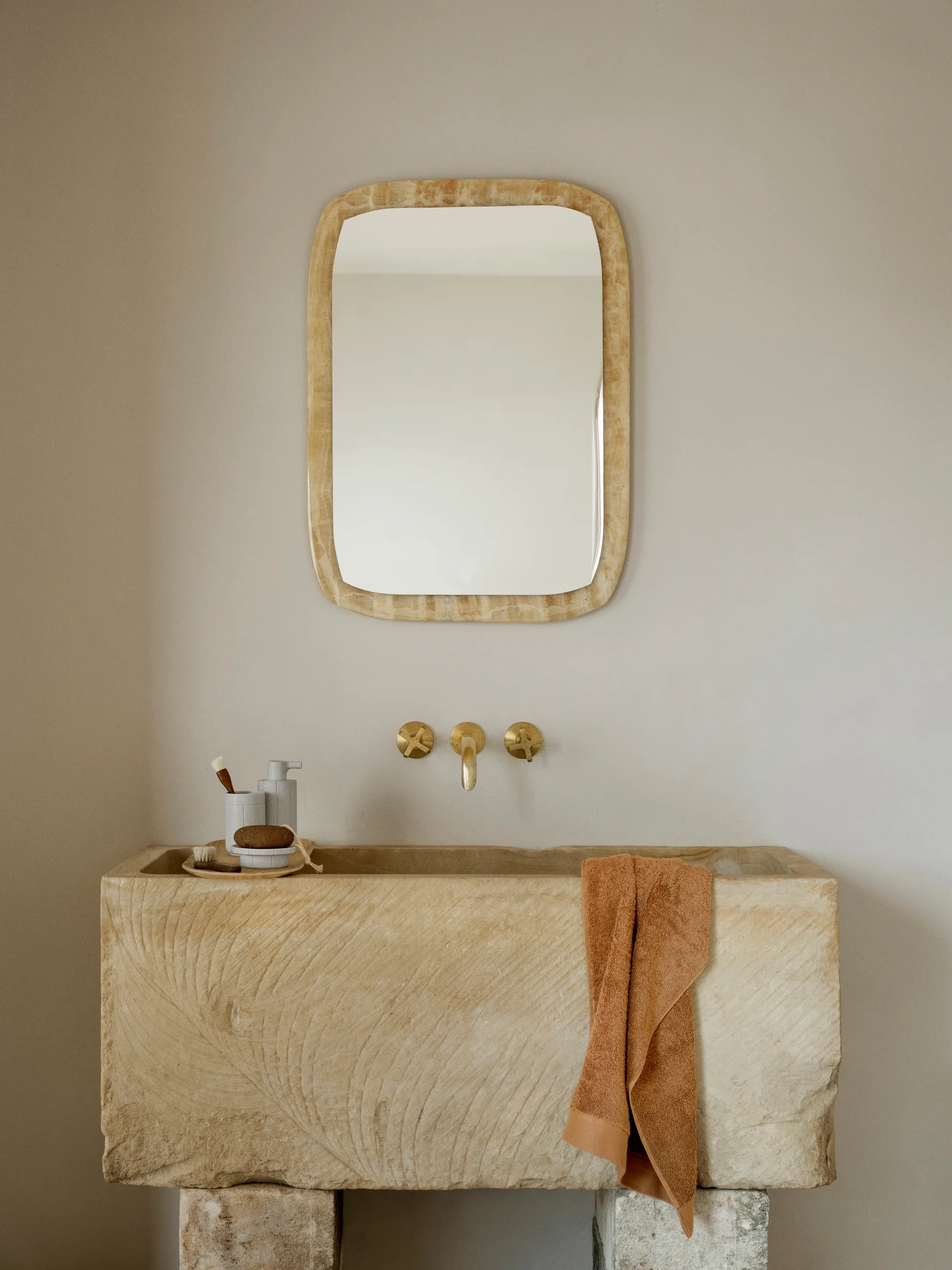 Kua tandborstmugg, Moonbeam, Ø7x11 cm blomus