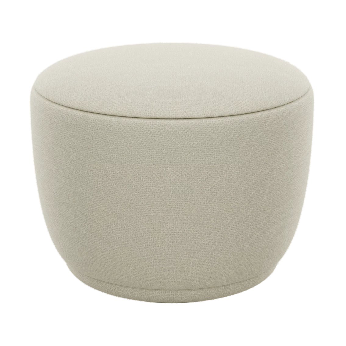 blomus Kuon sittpuff 45x48 cm Boucla beige | Skandinavisk Design | Sittpuffar | Beige