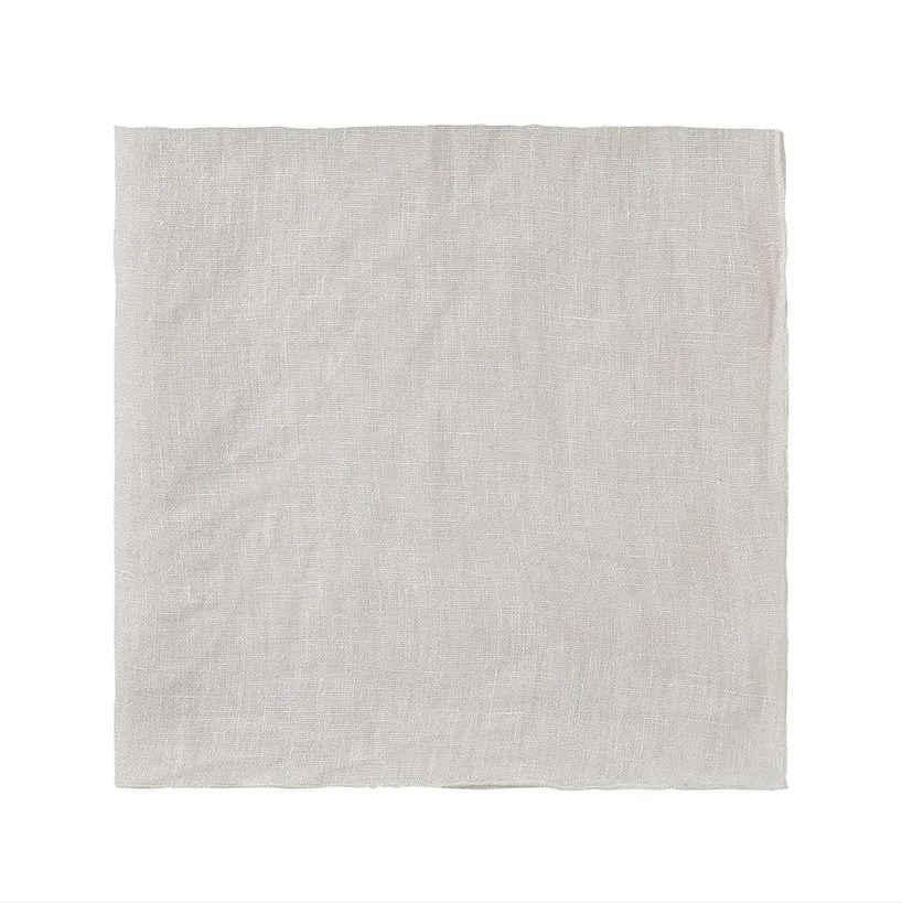 blomus Lineo linneservett 42x42 cm Moonbeam