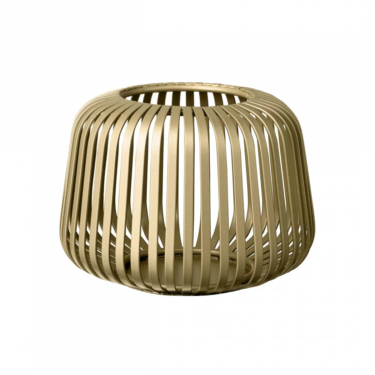 blomus Lito lanterna ljuslykta Ø13.5 cm Champagne