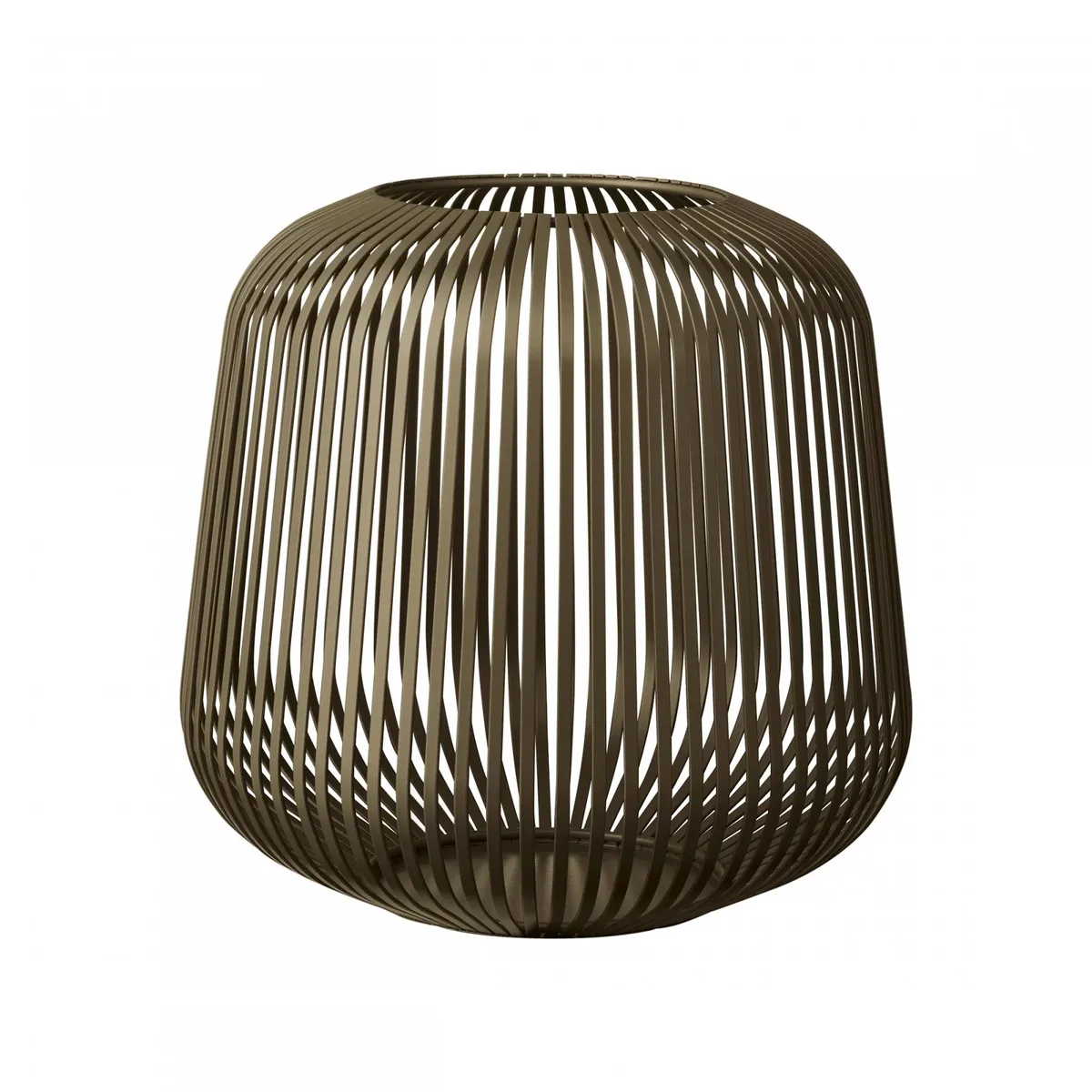 blomus Lito lanterna ljuslykta Ø27.5 cm Burned metal