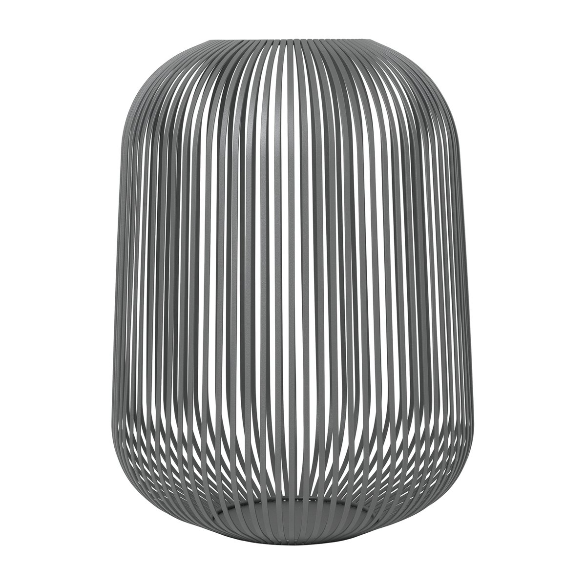 blomus Lito lanterna ljuslykta 33 cm Steel gray | Skandinavisk Design | Ljuslyktor & Ljusfat | Grå