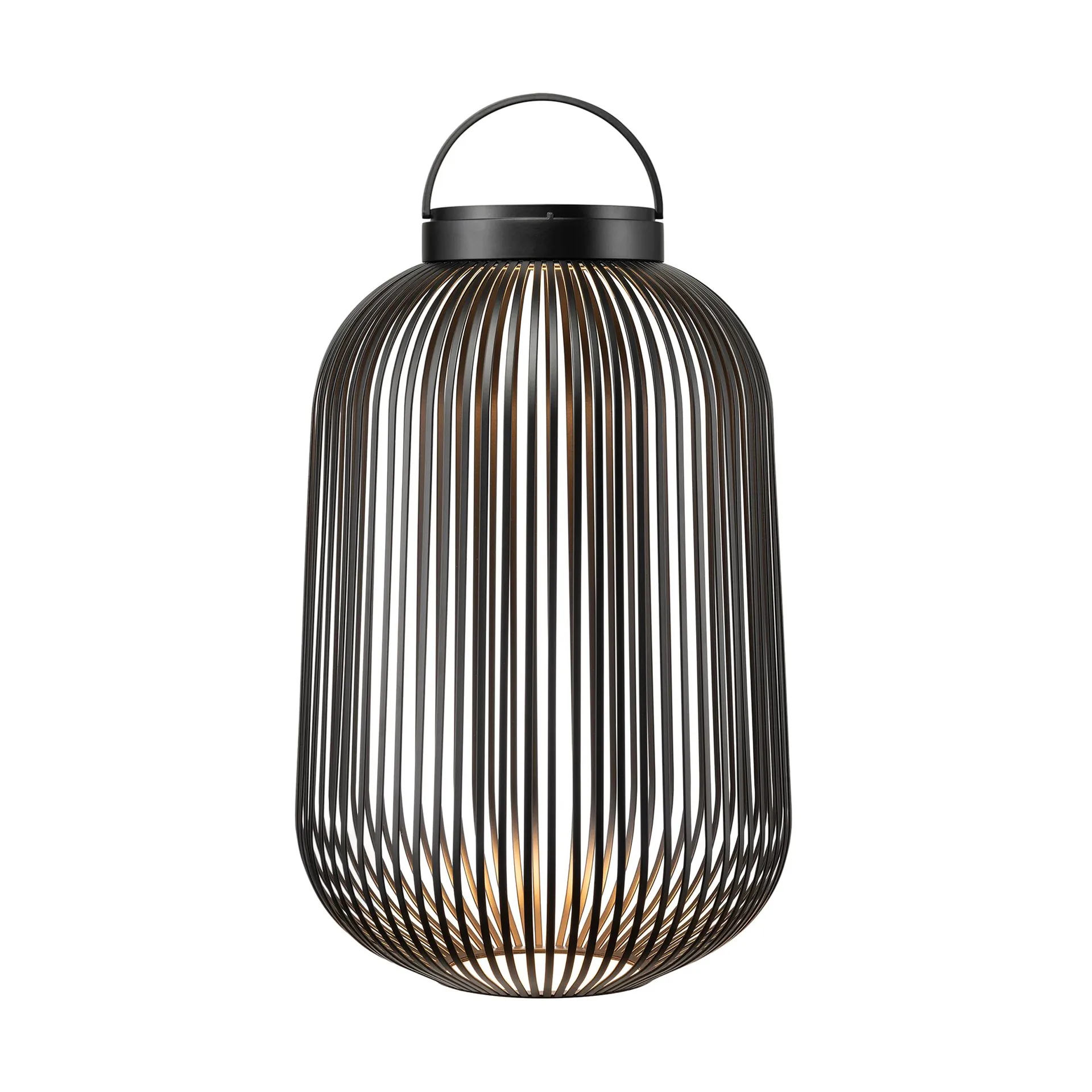 Lito LED-Lampa L, Svart blomus