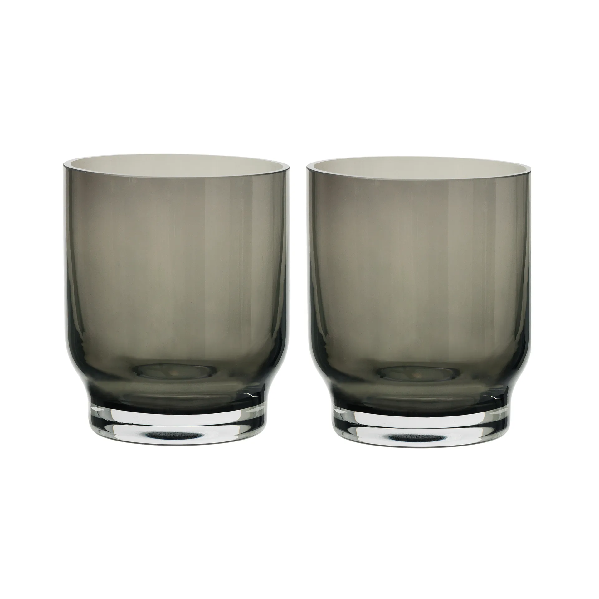 Lungo dricksglas 25 cl 2-pack, Smoke blomus