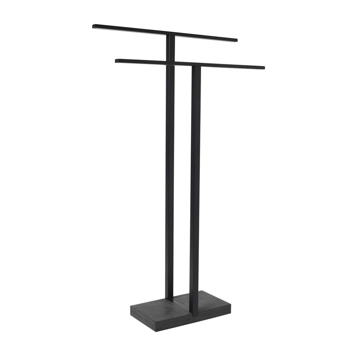 blomus Menoto handduksställ 50x86 | Skandinavisk Design | Handdukshållare | Svart