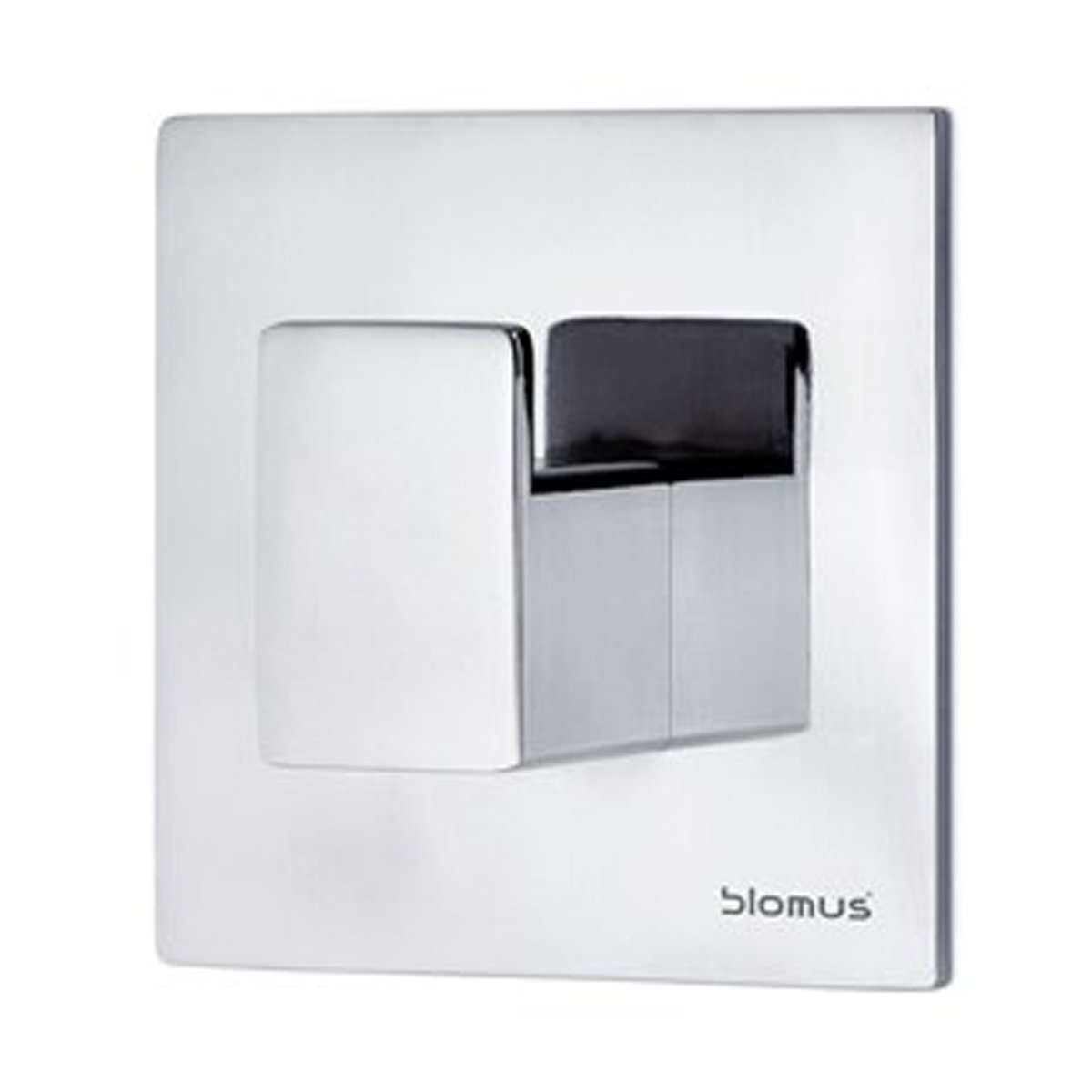 blomus Menoto självhäftande krok 6x6 cm Polerat rostfritt stål