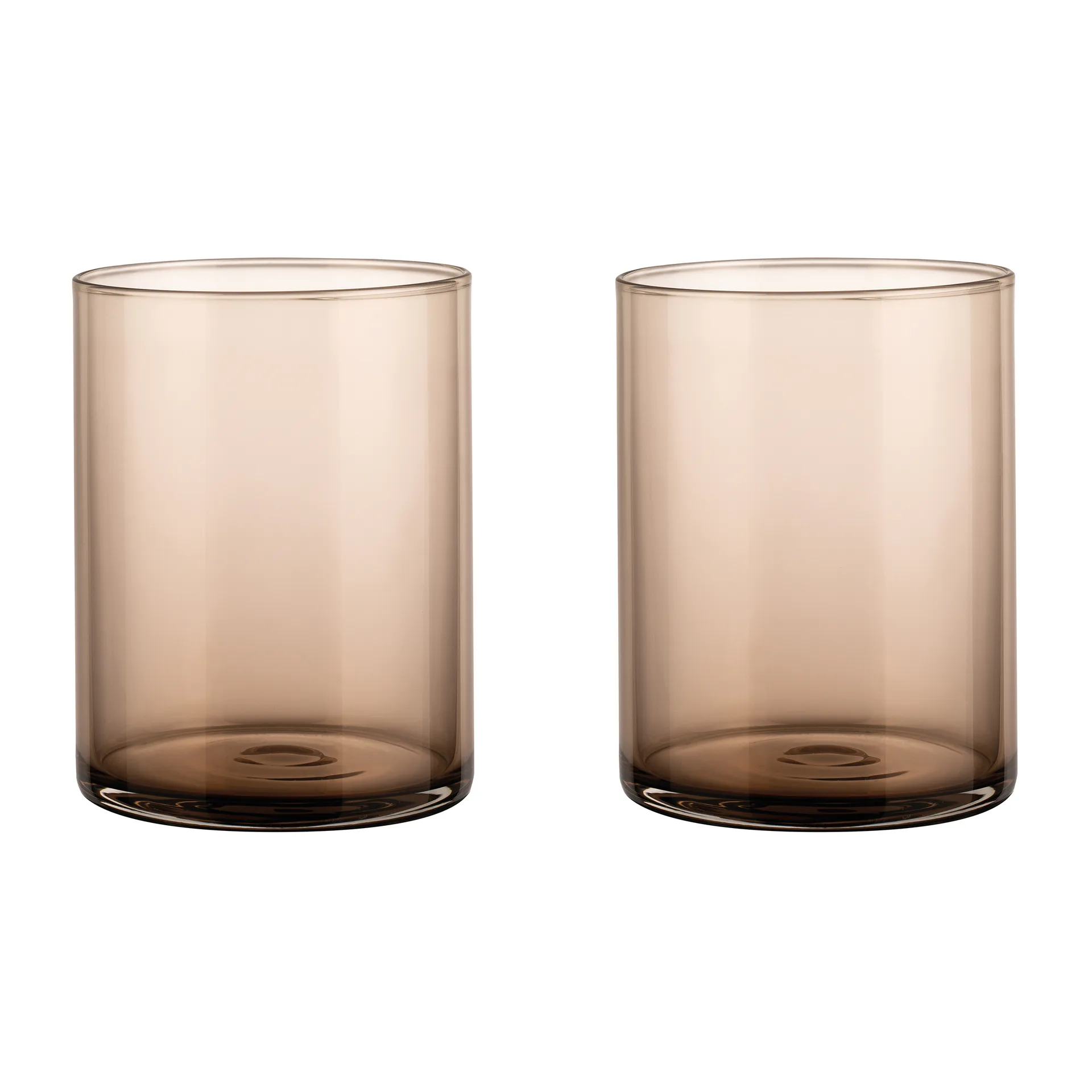 Mera tumblerglas 22 cl 2-pack, Coffee blomus