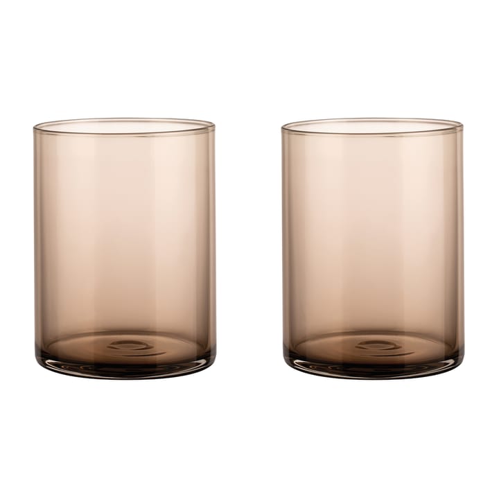 Mera tumblerglas 22 cl 2-pack, Coffee Blomus