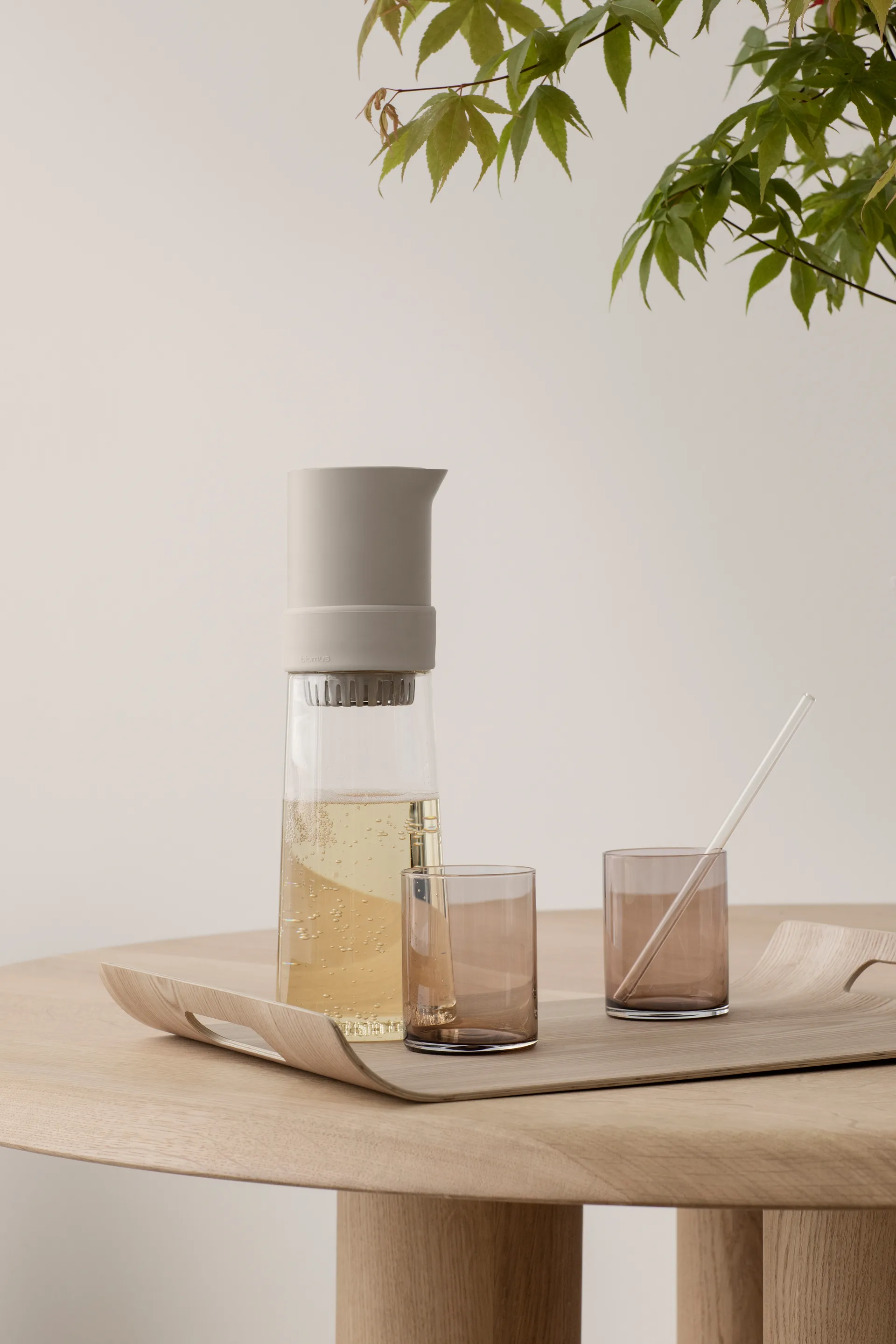 Mera tumblerglas 22 cl 2-pack, Coffee blomus
