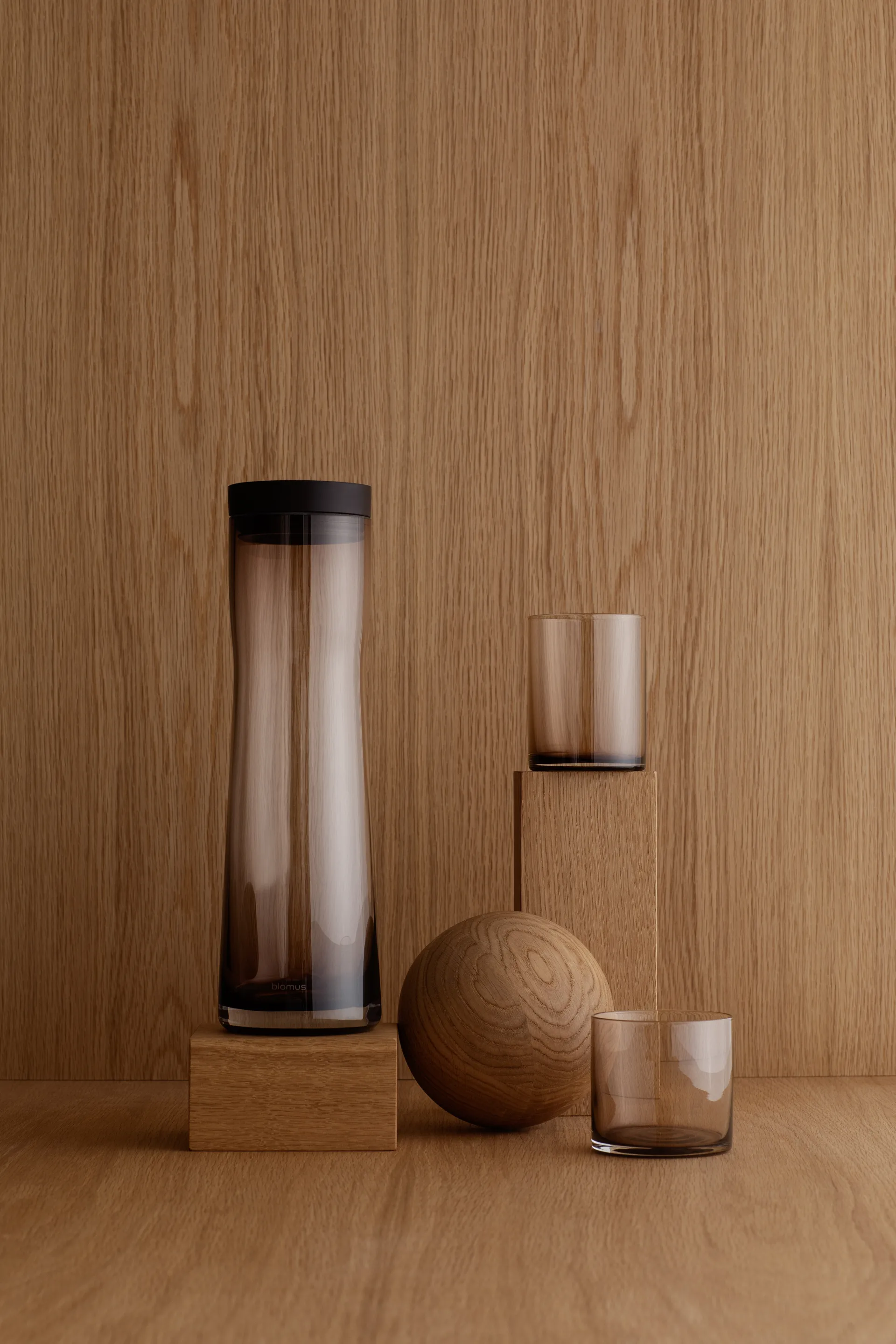 Mera tumblerglas 22 cl 2-pack, Coffee blomus