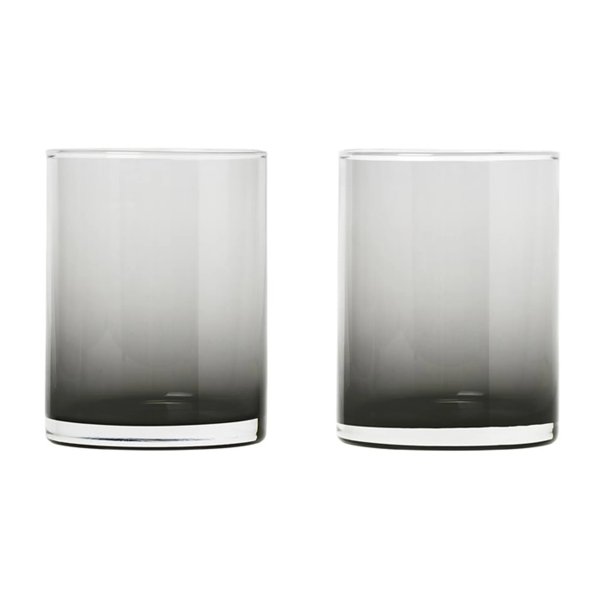 Mera tumblerglas 22 cl 2-pack, Smoke blomus